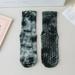 Women Female Pilates Yoga Yoga Socks Tie Dye Grip Socks Sport Yoga Socks Anti Slip Pilates