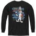 Looney Tunes Bugs Bunny Baseball Kids Long Sleeve T Shirt (X-Large) for Youth Boys and Girls Black