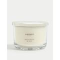 Library Of Scent White Rose & Oud 3 Wick Candle - White Mix, White Mix