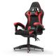 Rattantree - Chaise de bureau Chaise Gaming - Siège de Bureau Réglable Gaming Racing - avec coussin