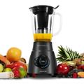 Cecotec - Mixeur-blender avec verre Power Titanium 1250W avec filtre pour jus, en acier inoxydable,