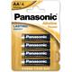 Panasonic - 4 Piles aa LR06 Alkaline Power