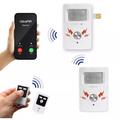 Kit 2 zones alarme 4G autonome - 2 détecteurs mouvement + 2 sirènes + alerte par appel (gamme bt)