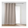 Rideau occultant 140 x 240 cm occultant jacquard Dusky Beige