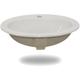 Alterna - Lavabo vasque ovale à poser en céramique blanc 54cm 1017724