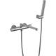 Robinet Thermostatique Baignoire,mitigeur Baignoire Cascade Avec Douchette à Main,chrome (a) - Sjqka