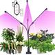 Kinsi - Lampe pour plantes led Lumière de croissance des plantes,Lumière à clipser,Lumière de