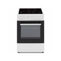 Oceanic - Cuisiniere vitrocéramique 50 x50 - four convection naturelle - four 48L - blanc