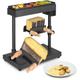 Klarstein - Appareil a Raclette et Gril avec Plateau en Acier Inoxydable, Machine a Raclette