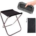 Linghhang - Camping Pliant Tabourets,Petit Tabouret Pliant Portable,Pliable Ultra Léger