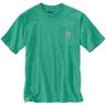 Workwear T-Shirt pocket Taille: s - Coloris: Sea Green Heather - Sea Green Heather - Carhartt