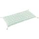 Sophie - Matelas de Sol avec pompons 60x120cm Coton Coloris Menthe - Vert