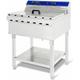 Vertes - Friteuse Electrique Professionnelle 52L (7500W, 380V, Zone Froide, Température 50-200°C,