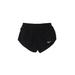 Nike Athletic Shorts: Black Solid Activewear - Women's Size Medium