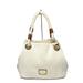 Michael Kors Bags | Michael Kors Rope Bag Canvas Marine Style White X Brown Tote | Color: Brown | Size: Os
