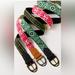 Free People Accessories | Free People Moving To Mars Printed Belt Nwt Party Punch S/M | Color: Pink/Silver | Size: S/M