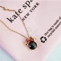 Kate Spade Jewelry | Kate Spade Authentic Disney Minnie Mouse Necklace. Petite & 16” Length $40 Nwt | Color: Green/Red | Size: Os