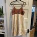 Anthropologie Dresses | Anthropologie Floral And Cream Babydoll Dress (Size 12) | Color: Cream/Pink | Size: 12