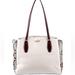 Kate Spade Bags | Kate Spade New York Leather Colorblock Animal Print Shoulder Bag Like New | Color: White | Size: Large