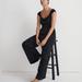 Madewell Pants & Jumpsuits | Madewell Cap-Sleeve Crop Wide-Leg Black Jumpsuit Size 2 | Color: Black | Size: 2