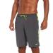 Nike Swim | Nike Men Four Way Stretch Contend Water-Repellent Color Blocked 9" Swim Trunks | Color: Gray/Yellow | Size: S