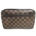 Louis Vuitton Bags | Authentic Louis Vuitton Damier Saint Louis Pouch With Strap Clutch Bag Brown | Color: Brown | Size: W9.1h5.9d1.2inch