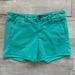 American Eagle Outfitters Shorts | American Eagle Outfitters Green Khaki Midi Casual Nautical Lightweight Shorts 6 | Color: Green | Size: 6