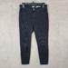 Levi's Jeans | Levis Jeans Juniors 11 High Rise Ankle Jegging Denizen Black Denim Stretch | Color: Black | Size: 11j