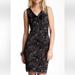 Free People Dresses | Free People Starstruck Knit Jacquard Beaded Dress - Size Medium | Color: Black/Gray | Size: M