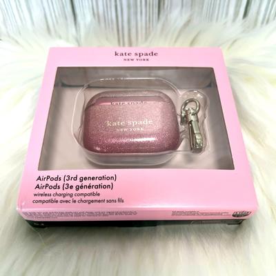 Kate Spade Tablets & Accessories | Kate Spade 3rd Generation Airpods Case. Nib. | Color: Pink | Size: Os