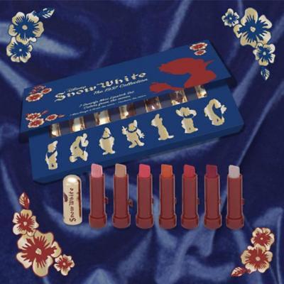 Disney Makeup | Besame X Snow White Discontinued 7 Dwarfs Mini Lipstick Set Nwt | Color: Pink/Red | Size: 7pc Mini Set: 7 X 0.05oz/1.45g