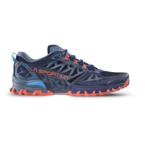 La Sportiva - Bushido III - Trailrunningschuhe 47,5 | EU 47,5 deep sea /rot