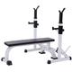 Workout Bench Fitness Weight Bench Smart Telescopic Bench Press Barbell Barbell Rack Home Gym and Squat Rack Weight Bench Sports Fitness Bench