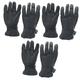 VALICLUD 3 Pairs Cycling Gloves Velvet Riding Men and Women Cotton Gloves