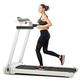 Folding Treadmills Treadmills, Folding Mini Home Electric Treadmill with LCD Display Electric Treadmill Fitness Equipment, The Highest Speed is up to