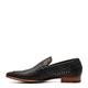 STACY ADAMS Men's Winden Perfed Slip on Loafer, Black, 14