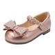 SPABOY Girls Sweet Bowknot Mary Jane Shoes Bow Shoes Flat Dress Shoes Princess Shoes Pink Shoes for Girls (Color : Pink, Size : 9 UK Child)