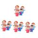 FAVOMOTO 16 Pcs Family Hand Puppet Hand Puppet Telling Puppets Puppet Family Puppets for Toddlers 2-4 Years Hand Puppets for Kids Animal Puppets Child Cloth Teaching Aids Profession