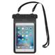 MoKo wasserdichte Hülle Tasche Kompatibel mit iPad Mini 6 2021, iPad Mini 5/4/3/2/1, Galaxy Tab A 8.0/8.4, Tab A7 Lite 8.7, Tab E 8.0, Huawei MatePad M5/T8, (bis zu 8.4"), IPX8, Schwarz