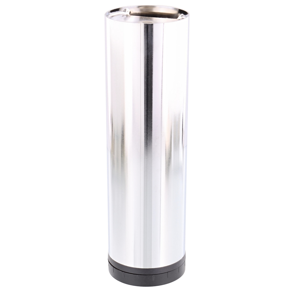 WAGNER Möbelbein/Systemrohr TENO - Ø 60 x 200 mm, individuell kombinierbar, Stahl verchromt, Tragkraft 50 kg - 12351801 Image