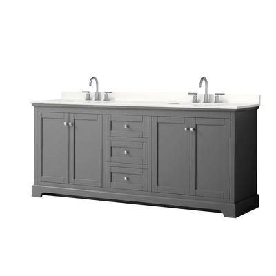 Wyndham Collection WCV232380D-QTZ-US3MXX Avery 80