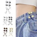 Boucles de taille réglables pour jeans bouton de rétraction épingle en métal antirouille sans