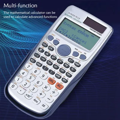 Calculatrice scientifique FX-991ES-PLUS avec 417 outil de calcul canonique de l'université du lycée