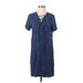 Vintage Havana Casual Dress: Blue Dresses - Women's Size Small