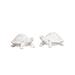 Juliska Clever Creatures Turtle Salt & Pepper Ceramic in White | 2 H x 3.75 W in | Wayfair FS12/10