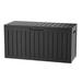 LeHom 80 Gallons Water Resistant Resin Lockable Deck Box Resin | 23.1 H x 46.3 W x 18.7 D in | Wayfair F80GB-LB