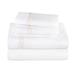 Haus & Home Egyptian-Quality 1000 Thread Count Embroidered Infinity Scroll Bed Sheet Set 100% Cotton/Silk/Satin in White | Full | Wayfair