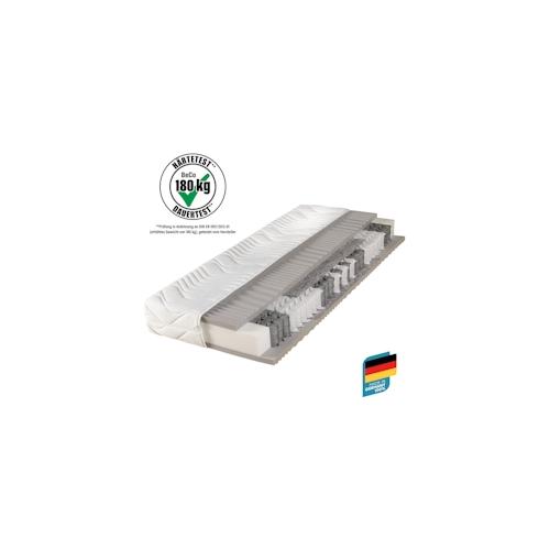 Federkernmatratze Maxima Plus, Beco, 22 cm hoch von Stiftung Warentest mit `GUT` (1,8) bewertet - Größe: 140 x 200 cm, Härtegrad: H4 (100 kg - 140 kg)