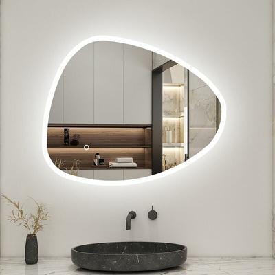 Acezanble - led Badspiegel unregelmäßiger Spiegel Beleuchtung Flurspiegel Wandspiegel