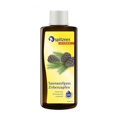 Saunaaufguss Zirbenzapfen 190 ml Hydro Sauna Aufguss Konzentrat - Spitzner